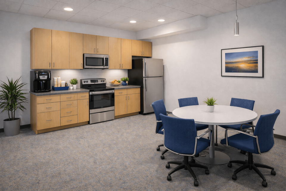 Unsere Kaffeeküche in Kiel 